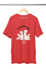 Comfortable Women Regular Fit Tshirt in Red - 180 GSM | Fullmoon Styles