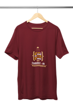 Comfortable Men Regular Fit Tshirt in Maroon - 180 GSM | Fullmoon Styles