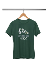 Premium Bottle Green Regular Fit Tshirt for Men - 180 GSM Cotton | Fullmoon Styles