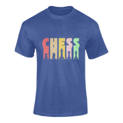 Men Regular Fit Tshirt - Chess Men Regular Fit Tshirt 180 Royal Blue | Fullmoon Styles