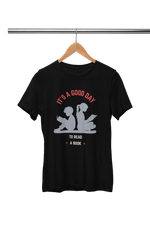 Premium Black Regular Fit Tshirt for Men - 180 GSM Cotton | Fullmoon Styles