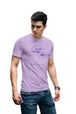 Lavender Regular Fit Tshirt - We Are Future Kings Men Regular Fit Tshirt 180 Design | Men Fashion