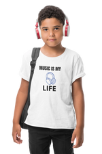 Premium White Regular Fit Tshirt for Kids - 180 GSM Cotton | Fullmoon Styles