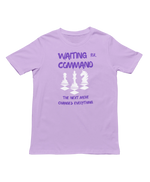Waiting For Command Women Regular Fit Tshirt 180 Lavender Regular Fit Tshirt - Premium Cotton Women Wear