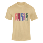 Men Regular Fit Tshirt - Chess Men Regular Fit Tshirt 180 Beige | Fullmoon Styles