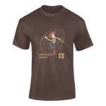 Women Oversized - Woody Cowboy Mode On Women Oversized 210 Brown | Fullmoon Styles