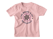 Baby Pink Regular Fit Tshirt - Battlefield Kids Regular Fit Tshirt 180 Design | Kids Fashion
