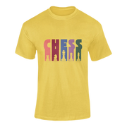 Men Regular Fit Tshirt - Chess Men Regular Fit Tshirt 180 Yellow | Fullmoon Styles