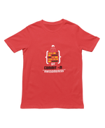 Git Commit Awesomeness Women Regular Fit Tshirt 180 Red Regular Fit Tshirt - Premium Cotton Women Wear