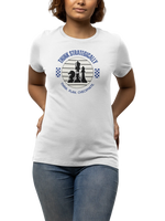 White Regular Fit Tshirt - Think Strategically Women Regular Fit Tshirt 180 Design | Women Fashion