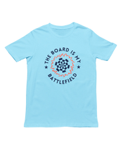 Premium Sky Blue Regular Fit Tshirt for Women - 180 GSM Cotton | Fullmoon Styles