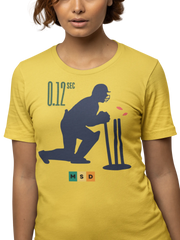 0 12 Msd Stumping Women Regular Fit Tshirt 180 Yellow Regular Fit Tshirt - Premium Cotton Women Wear