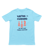 Waiting For Command Women Regular Fit Tshirt 180 Sky Blue Regular Fit Tshirt - Premium Cotton Women Wear