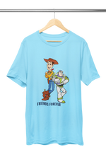 Premium Sky Blue Regular Fit Tshirt for Men - 180 GSM Cotton | Fullmoon Styles