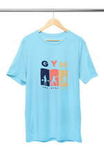 Premium Sky Blue Regular Fit Tshirt for Men - 180 GSM Cotton | Fullmoon Styles