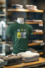 Bottle Green Regular Fit Tshirt - One More Rep Men Regular Fit Tshirt 180 Design | Men Fashion