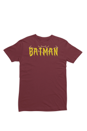 Men Regular Fit Tshirt - Batman Men Regular Fit Tshirt 180 Maroon | Fullmoon Styles