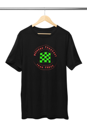 Premium Black Regular Fit Tshirt for Women - 180 GSM Cotton | Fullmoon Styles