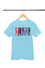 Premium Sky Blue Regular Fit Tshirt for Women - 180 GSM Cotton | Fullmoon Styles