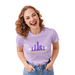 Women Regular Fit Tshirt - Chess Think Before You Move Women Regular Fit Tshirt 180 Lavender | Fullmoon Styles