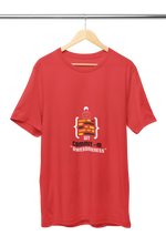 Comfortable Men Regular Fit Tshirt in Red - 180 GSM | Fullmoon Styles