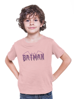 Batman Kids Regular Fit Tshirt 180 Baby Pink Regular Fit Tshirt - Premium Cotton Kids Wear
