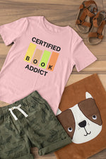 Premium Baby Pink Regular Fit Tshirt for Kids - 180 GSM Cotton | Fullmoon Styles