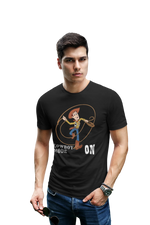 Comfortable Men Oversized in Black - 240 GSM | Fullmoon Styles