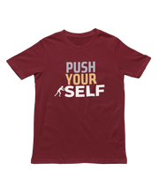 Push Yourself Women Regular Fit Tshirt 180 Maroon Regular Fit Tshirt - Premium Cotton Women Wear