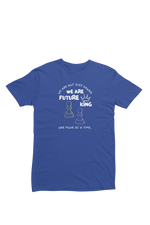 We Are Future Kings Men Regular Fit Tshirt 180 Royal Blue Regular Fit Tshirt - Premium Cotton Men Wear