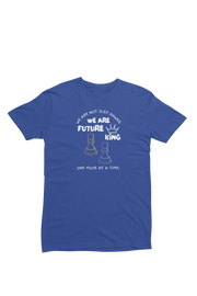 We Are Future Kings Men Regular Fit Tshirt 180 Royal Blue Regular Fit Tshirt - Premium Cotton Men Wear