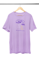 Premium Lavender Regular Fit Tshirt for Women - 180 GSM Cotton | Fullmoon Styles