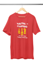 Women Regular Fit Tshirt - Waiting For Command Women Regular Fit Tshirt 180 Red | Fullmoon Styles