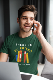 As Loyal As Book Men Regular Fit Tshirt 180 Bottle Green Regular Fit Tshirt - Premium Cotton Men Wear