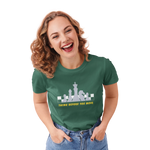 Chess Think Before You Move Women Regular Fit Tshirt 180 Bottle Green Regular Fit Tshirt - Premium Cotton Women Wear