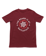 Comfortable Women Regular Fit Tshirt in Maroon - 180 GSM | Fullmoon Styles