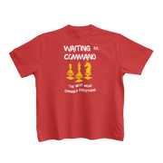 Premium Red Regular Fit Tshirt for Kids - 180 GSM Cotton | Fullmoon Styles