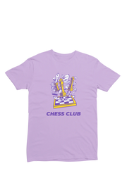Men Regular Fit Tshirt - Chess Club Men Regular Fit Tshirt 180 Lavender | Fullmoon Styles