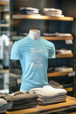 Books Food For Brain Men Regular Fit Tshirt 180 Sky Blue Regular Fit Tshirt - Premium Cotton Men Wear