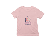 Baby Pink Regular Fit Tshirt - Git Commit Awesomeness Kids Regular Fit Tshirt 180 Design | Kids Fashion
