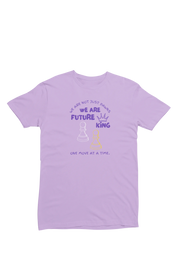 We Are Future Kings Men Regular Fit Tshirt 180 Lavender Regular Fit Tshirt - Premium Cotton Men Wear