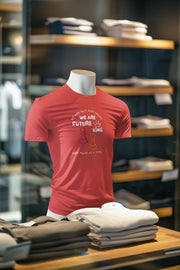 Premium Red Regular Fit Tshirt for Men - 180 GSM Cotton | Fullmoon Styles
