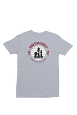 Comfortable Women Regular Fit Tshirt in Gray - 180 GSM | Fullmoon Styles