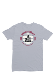 Comfortable Women Regular Fit Tshirt in Gray - 180 GSM | Fullmoon Styles