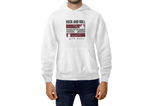 Rock N Roll With Music Men Regular Fit Hoodie 320 White Regular Fit Hoodie - Premium Cotton Men Wear