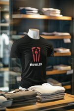 Black Regular Fit Tshirt - Bowled Men Regular Fit Tshirt 180 Design | Men Fashion