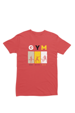 Men Regular Fit Tshirt - One More Rep Men Regular Fit Tshirt 180 Red | Fullmoon Styles