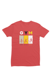 Men Regular Fit Tshirt - One More Rep Men Regular Fit Tshirt 180 Red | Fullmoon Styles