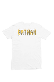 Men Regular Fit Tshirt - Batman Men Regular Fit Tshirt 180 White | Fullmoon Styles