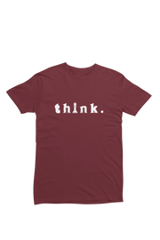 Chess Think Women Regular Fit Tshirt 180 Maroon Regular Fit Tshirt - Premium Cotton Women Wear